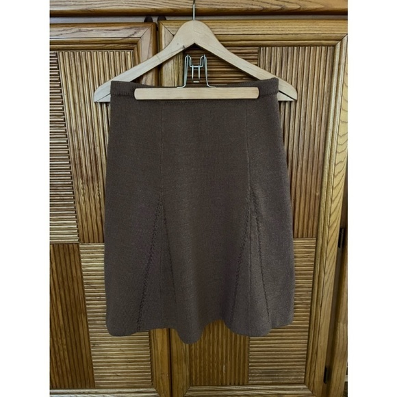 ann katrine Dresses & Skirts - Ann Katrina knit skirt Carmel retro vintage